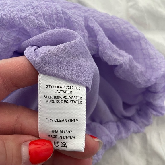 Astr lavender top - Picture 7 of 7